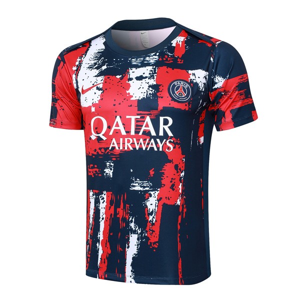 Trikot Trainingsshirt PSG 2024-2025 Rote Blau